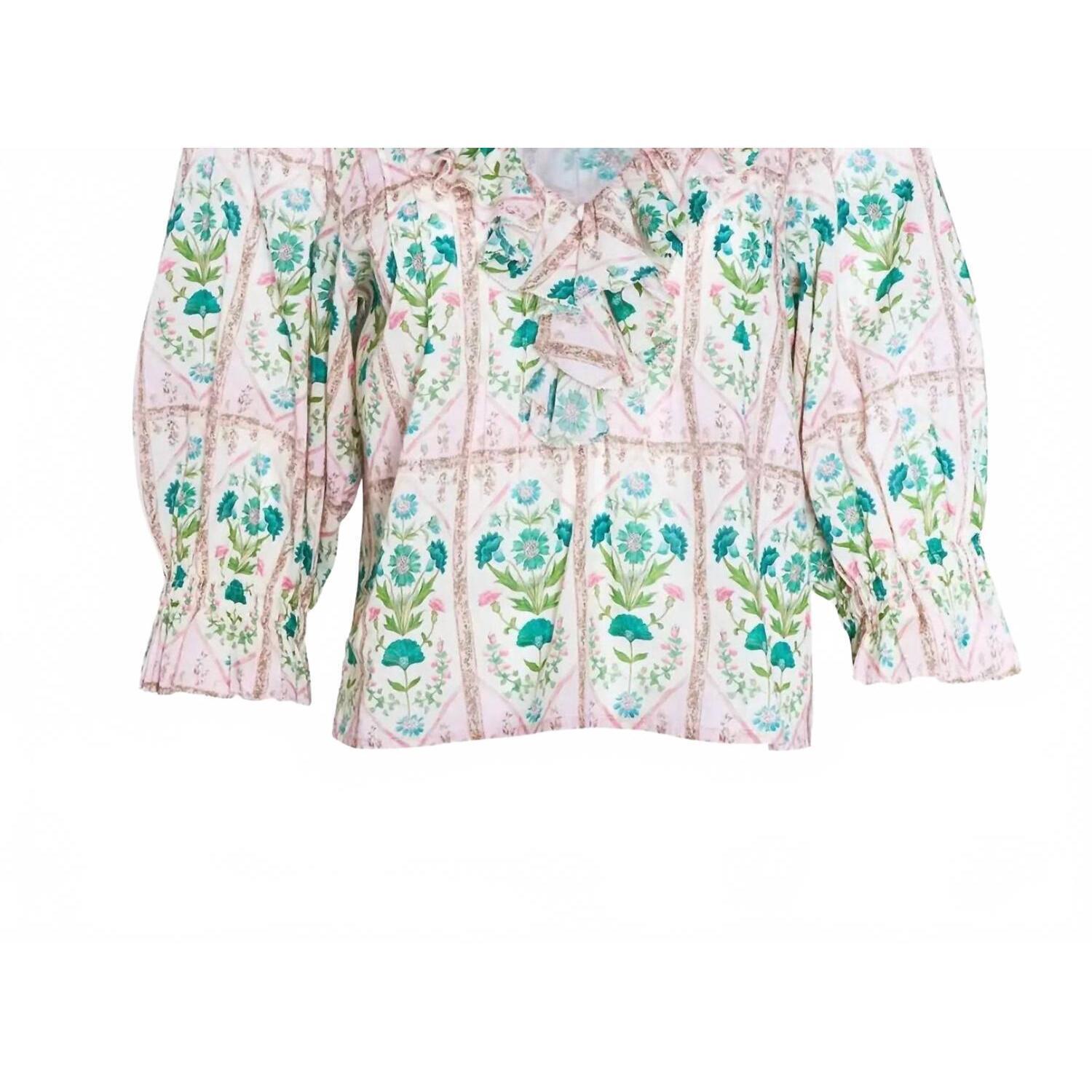 New Hunter Bell Women's Trellis Imogen Top In Pink